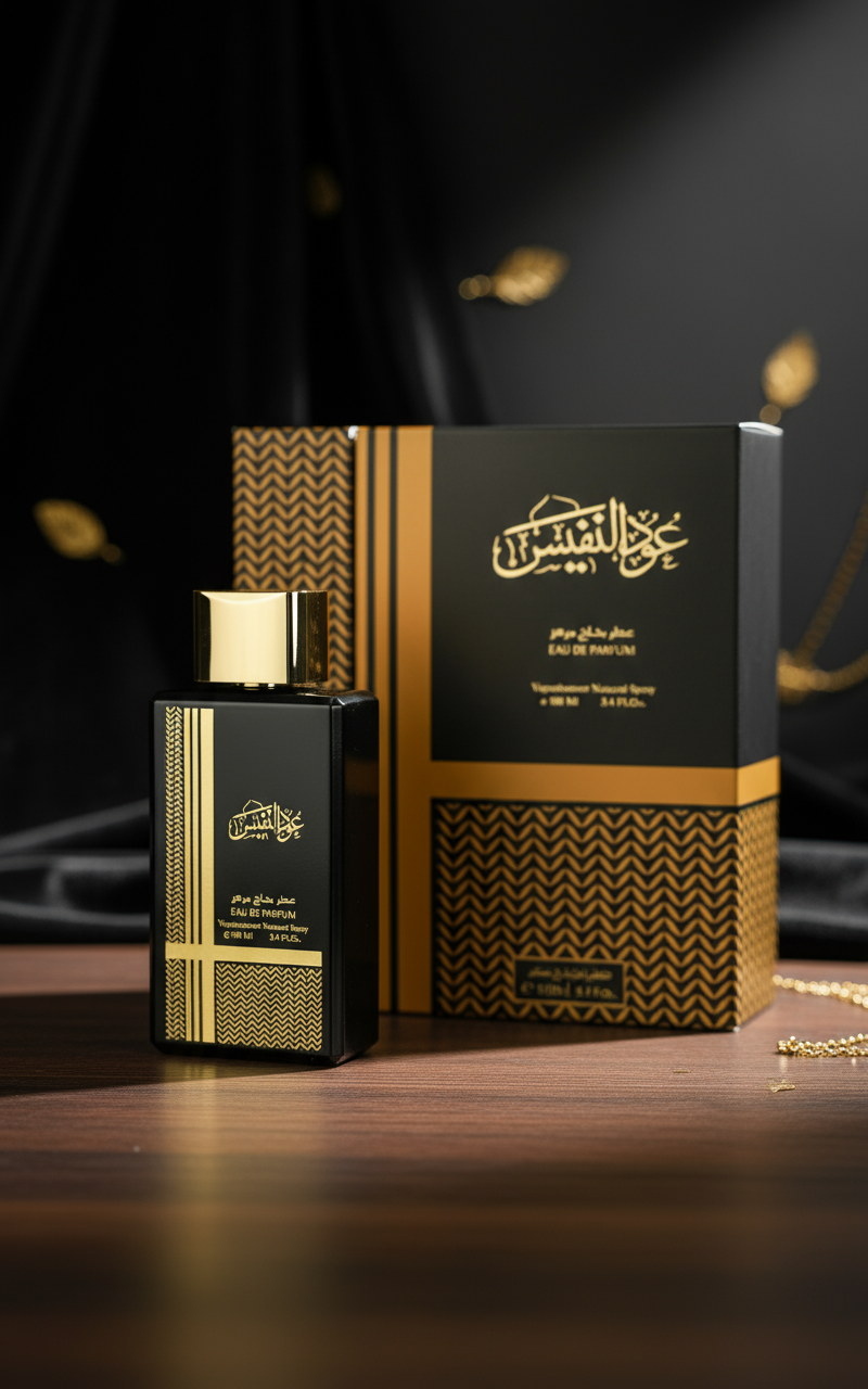 Oud Ul Nafees Gold - Alcohol Free Perfume - 100ml