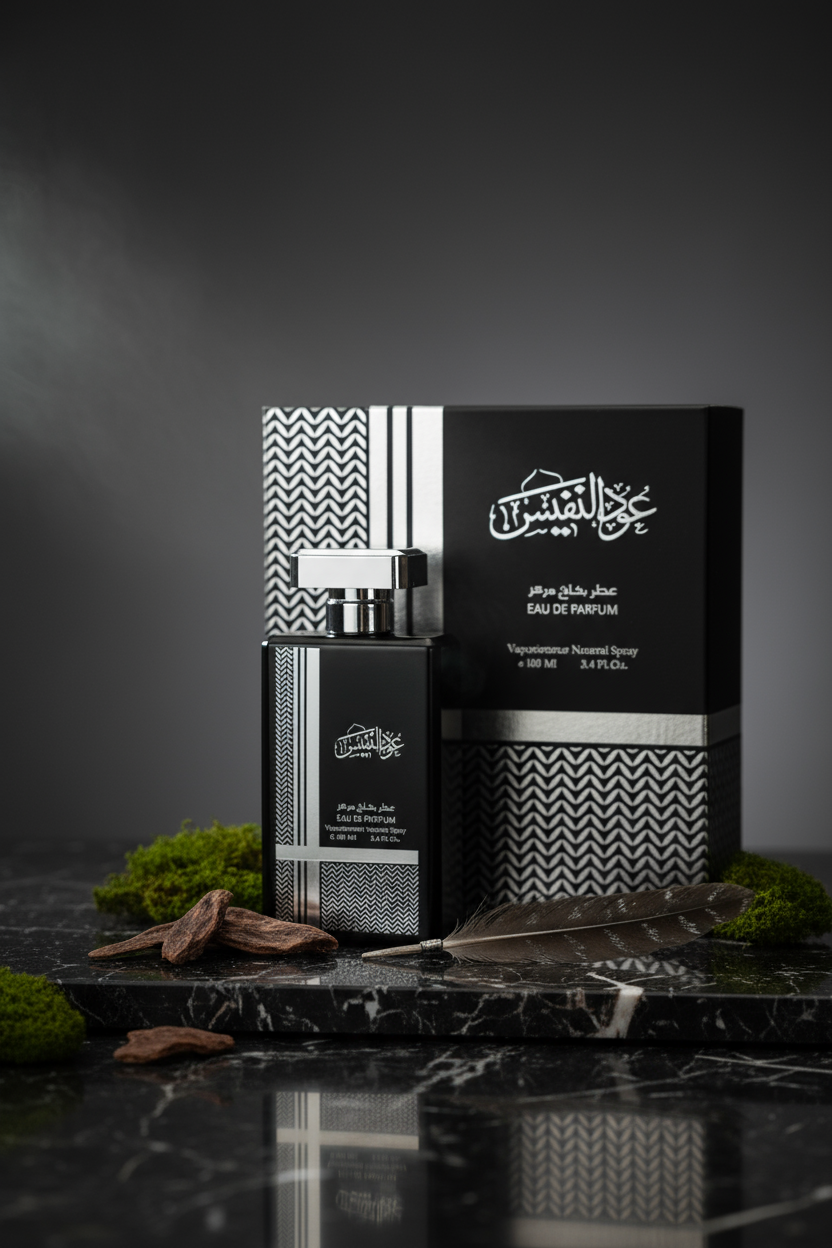 Oud Ul Nafees Silver - Alcohol Free Perfume - 100ml